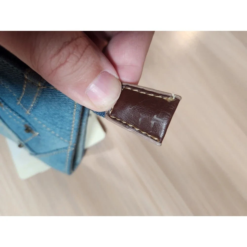 Texas‎ A&M University Aggies Sandol Jean Denim Wallet Pocket Zips Card Slots